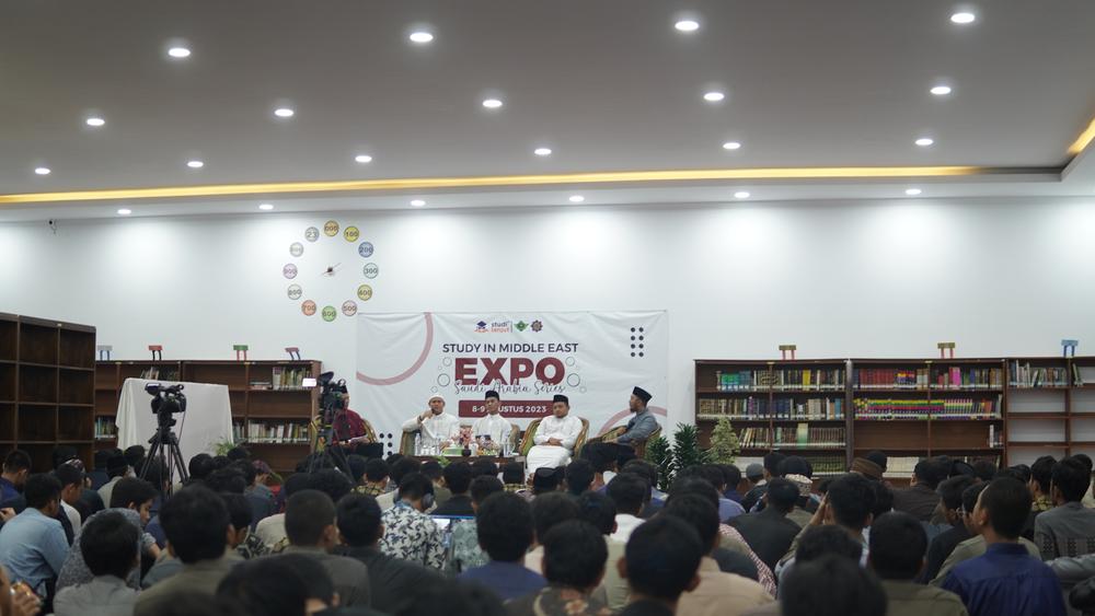 Farhan menjadi panelis pada edisi Study in Middle East Expo — Saudi Arabia Series tahun 2023